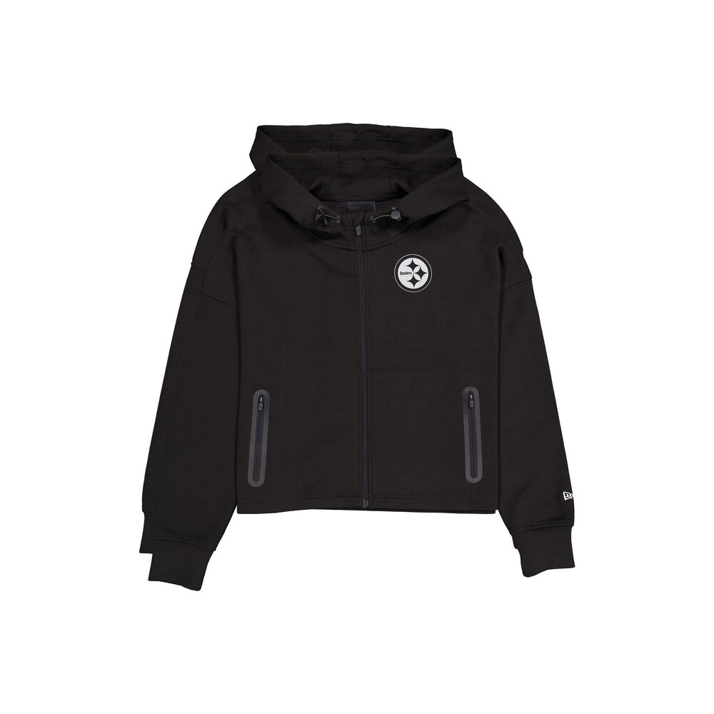 New Era Pittsburgh Steelers Active Women's Full-Zip Hoodie - Size M